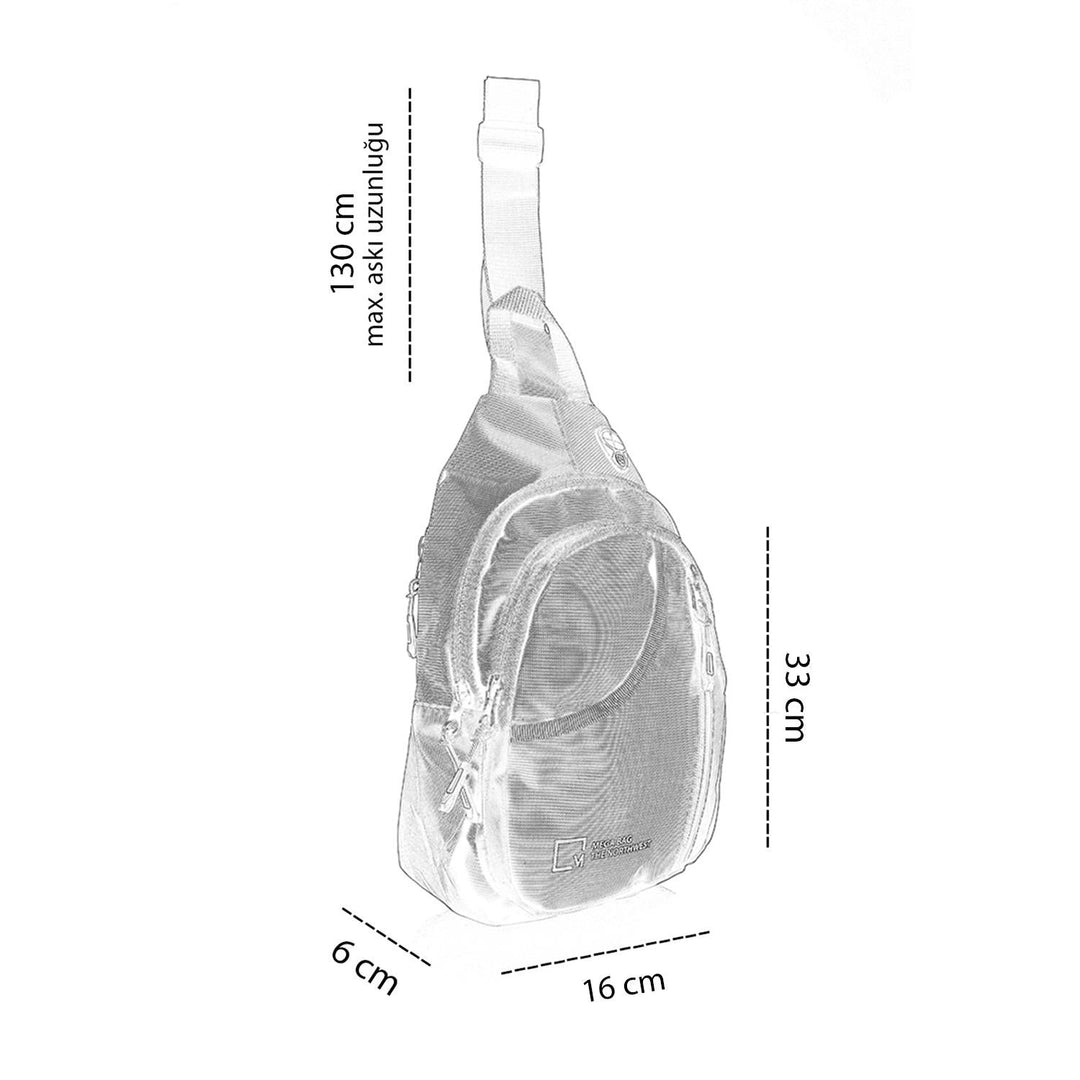 Abela Erkek Body Bag Sırt ve Göğüs Çantası