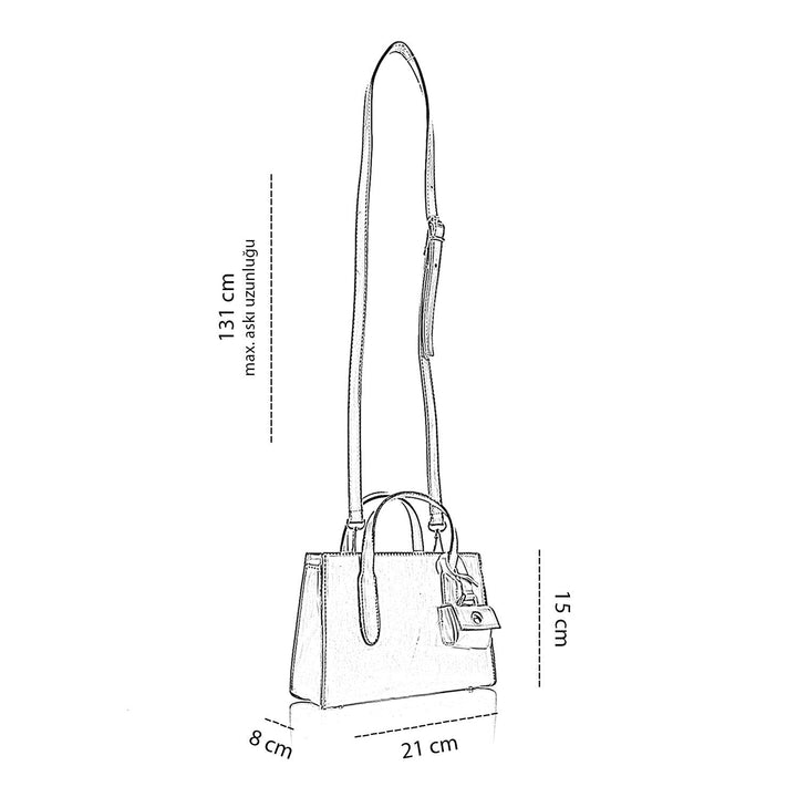 Alfred Kadın El Çantası ve Ayarlanabilir Askılı Çapraz Çanta