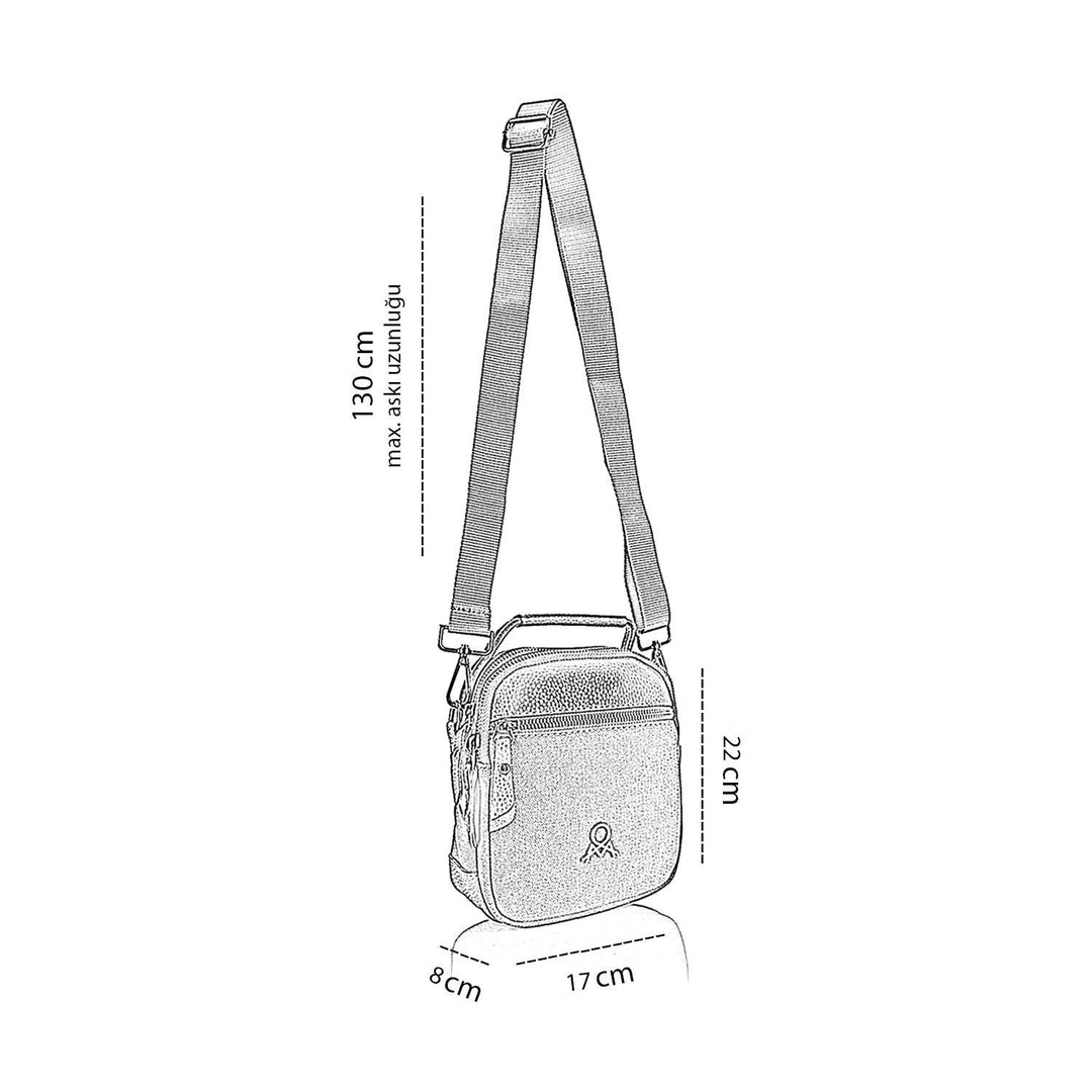 Cardina Erkek Kanvas El Çantası ve Askılı Çapraz Çanta