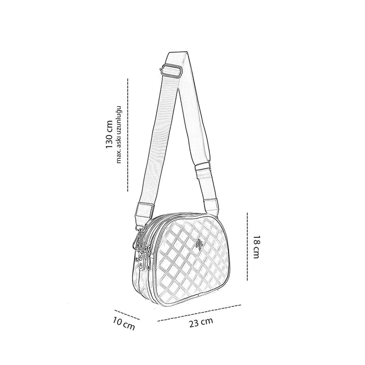 Dorlan Kadın Ayarlanabilir Askılı Çapraz Çanta