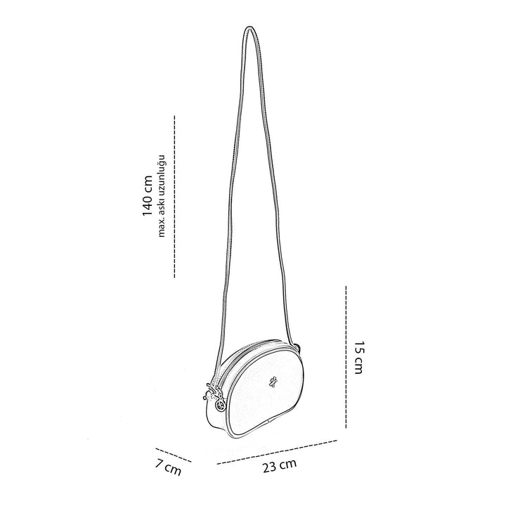 Ponza Kadın Şık Tasarımlı Mini Çapraz Çanta