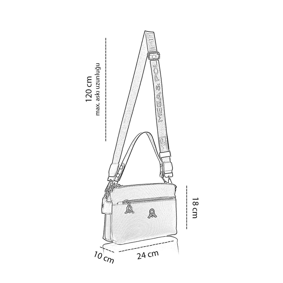 Tlea Kadın El Çantası ve Ayarlanabilir Askılı Çapraz Çanta