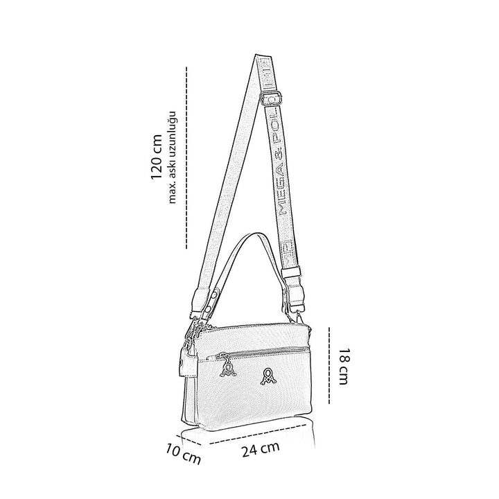 Tlea Kadın El Çantası ve Ayarlanabilir Askılı Çapraz Çanta