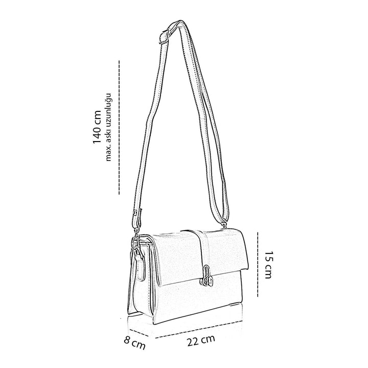 Tonale Kadın Ayarlanabilir Askılı Çapraz Çanta