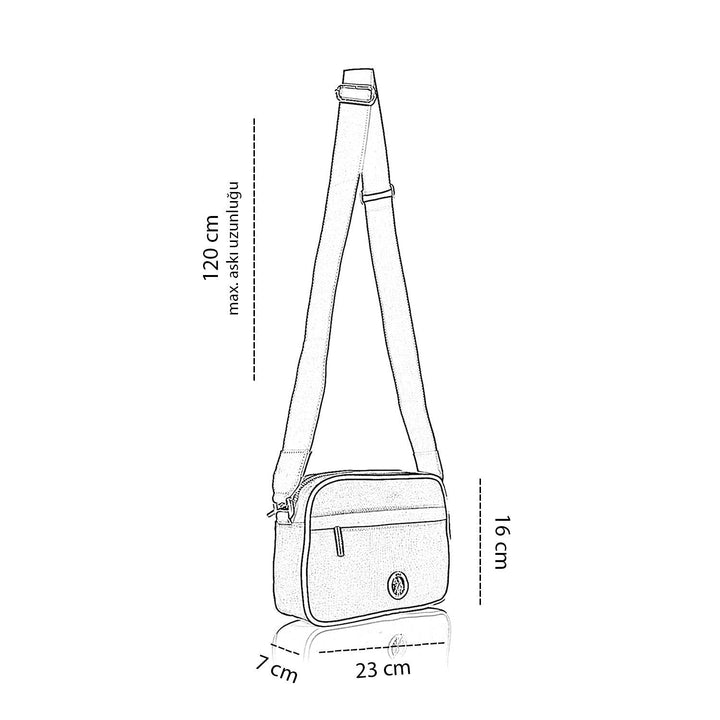 U.S. Polo Assn. Dorfi Kadın Ayarlanabilir Askılı Çapraz Çanta US24382