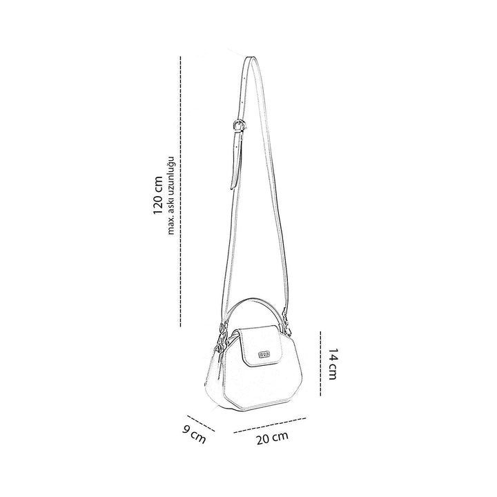 Yanel Ayarlanabilir Askılı Kadın El & Çapraz Çanta